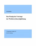 ebook: Das Prinzip des Vorrangs der Wettbewerbsermöglichung