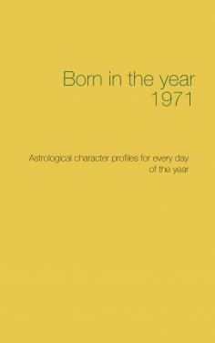 eBook: Born in the year 1971