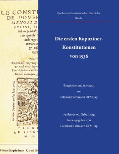 eBook: Die ersten Kapuziner-Konstitutionen von 1536