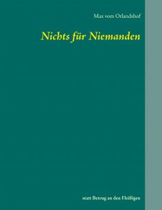ebook: Nichts für Niemanden