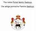 eBook: The noble Polish family Gedroyc. Die adlige polnische Familie Gedroyc.