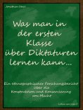 eBook: Was man in der ersten Klasse über Diktaturen lernen kann...