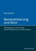 eBook: Generalisierung und Sinn