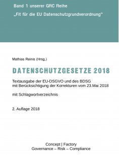 eBook: Datenschutzgesetze 2018