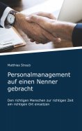 ebook: Personalmanagement auf einen Nenner gebracht