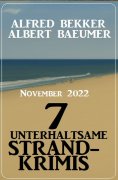 eBook: 7 unterhaltsame Strandkrimis November 2022