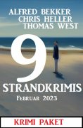 eBook: 9 Strandkrimis Februar 2023: Krimi Paket