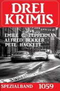 ebook: Drei Krimis Spezialband 1059
