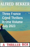 ebook: Three France Crime Thrillers In One Volume July 2023