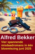 ebook: Vier spannende misdaadromans in één bloemlezing juni 2025