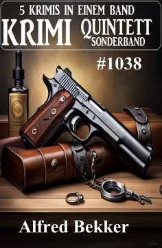 ebook: Krimi Quintett Sonderband 1038 - 5 Krimis in einem Band