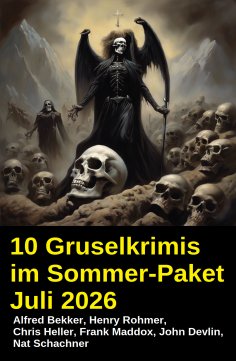 ebook: 10 Gruselkrimis im Sommer-Paket Juli 2026