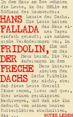 eBook: Fridolin, der freche Dachs