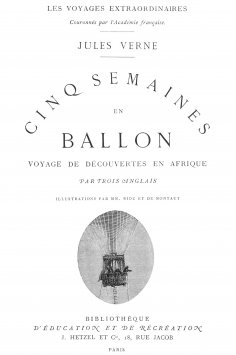 eBook: Cinq Semaines en ballon (Édition Originale Illustrée)