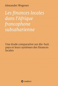 eBook: Les finances locales dans l'Afrique francophone subsaharienne