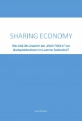 ebook: Sharing Economy - Was sind die Ursachen des "Nicht-Teilens" von Bootsplatzbesitzern im Luzerner Seeb