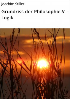 ebook: Grundriss der Philosophie V - Logik