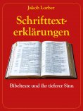 eBook: Schrifttexterklärungen