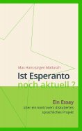 ebook: Ist Esperanto noch aktuell ?