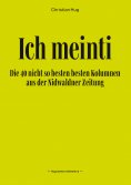 eBook: Ich meinti III