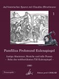 eBook: Pamfilius Frohmund Eulenspiegel - lustige Abenteuer, Streiche und tolle Possen -  Sohn des weltberüh