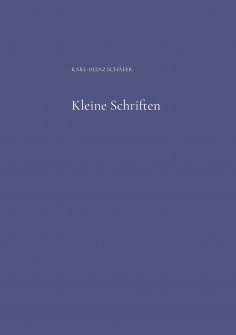 eBook: Kleine Schriften