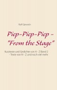 eBook: Piep-Piep-Piep - "From the Stage"