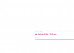 ebook: Aufstand der Vokale
