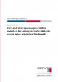 eBook: Der Landrat im Spannungsverhältnis zwischen der Leitung der Aufsichtsbehörde und seiner möglichen Wi
