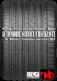 eBook: AUTOMOBIL SERVICE CHECKLISTE - Wartung - Service - Kontrolle - Protokoll - Notizen