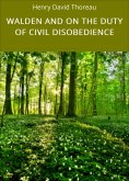 eBook: WALDEN AND ON THE DUTY OF CIVIL DISOBEDIENCE