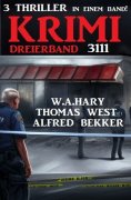 eBook: Krimi Dreierband 3111