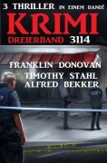 eBook: Krimi Dreierband 3114