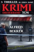 eBook: Krimi Dreierband 3126