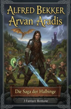 eBook: Arvan Aradis - Die Saga der Halblinge: 3 Fantasy Romane