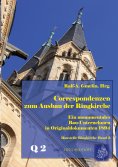 eBook: Correspondenzen zum Ausbau der Ringkirche