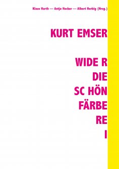 ebook: Kurt Emser - Wider die Schönfärberei