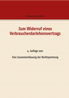 eBook: Zum Widerruf eines Verbraucherdarlehensvertrags