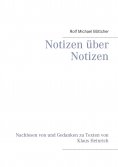 eBook: Notizen über Notizen