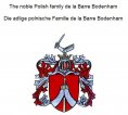 eBook: The noble Polish family de la Barre Bodenham Die adlige polnische Familie de la Barre Bodenham