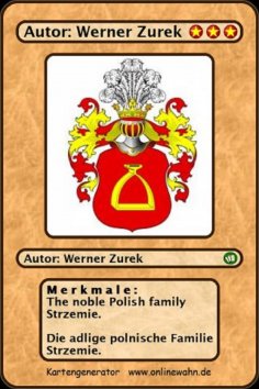 eBook: The noble Polish family Strzemie. Die adlige polnische Familie Strzemie.