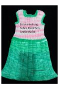 eBook: Strickanleitung süßes Kleidchen Größe 80/86