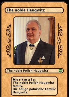 eBook: The noble Polish Haugwitz family. Die adlige polnische Familie Haugwitz.