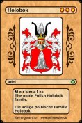 eBook: The noble Polish Holobok family. Die adlige polnische Familie Holobok.