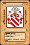 eBook: The noble Polish coat of arms of Kos. Die adlige polnische Familie Kos.