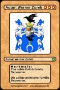 eBook: The noble Polish family Slepowron. Die adlige polnische Familie Slepowron.