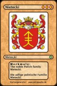 eBook: The noble Polish family Nietecki. Die adlige polnische Familie Nietecki.