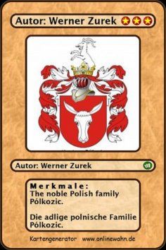 eBook: The noble Polish family Pólkozic. Die adlige polnische Familie Pólkozic.