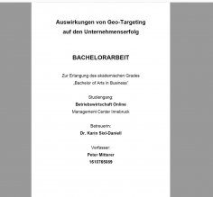 eBook: Auswirkungen von Geo-Targeting auf den Unternehmenserfolg