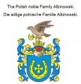 eBook: The Polish noble Family Albinowski. Die adlige polnische Familie Albinowski.